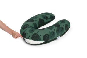 Doomoo Buddy imetystyynyn päällinen - green forest