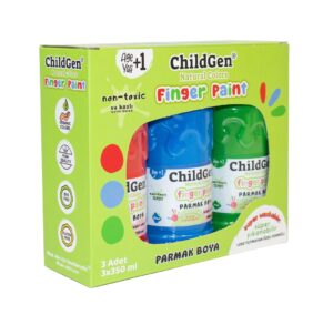 ChildGen Super Washable Finger Paint 3 x 350 ml