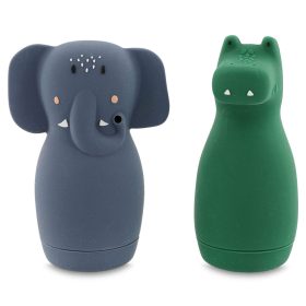 Mrs. Elephant & Mr Crocodile
