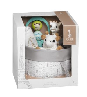 Sophie la girafe gift set - birth basket