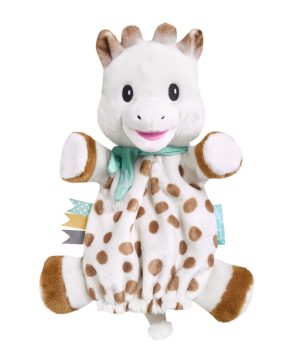 Sophie la girafe comforter - plush puppet