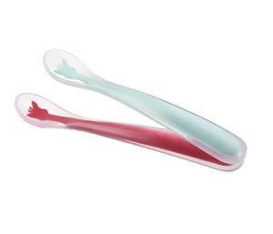 Sophie la girafe soft silicone spoons