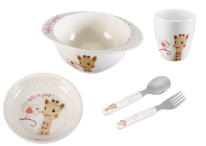 Sophie la girafe mealtime set