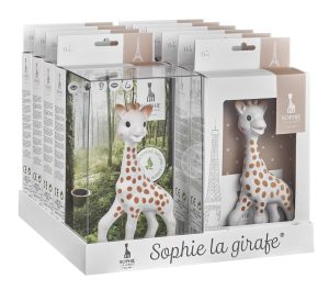 Sophie la girafe shelf-ready Display - Full (Including x10 Sophie la girafe 616400)