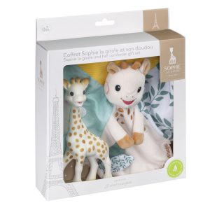 Sophie la girafe gift set with comforter