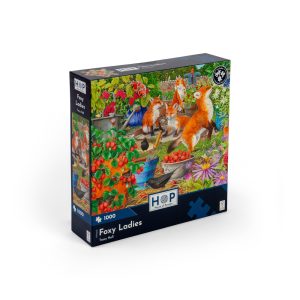 Foxy Ladies 1000 Piece Puzzle
