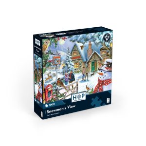 Snowman′s View 1000 Piece Puzzle