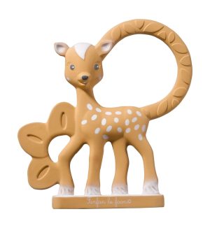 Sophie la girafe Fanfan the fawn teething ring