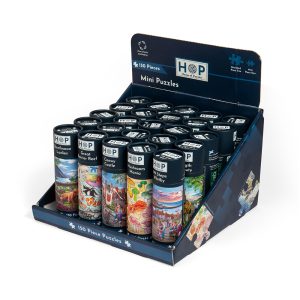 House of Puzzles Counter Display for Puzzle Tubes