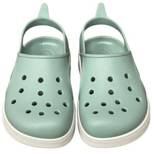 Boatilus Cloggy Pastel Green/White