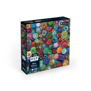 Glass Buttons 1000 Piece Puzzle